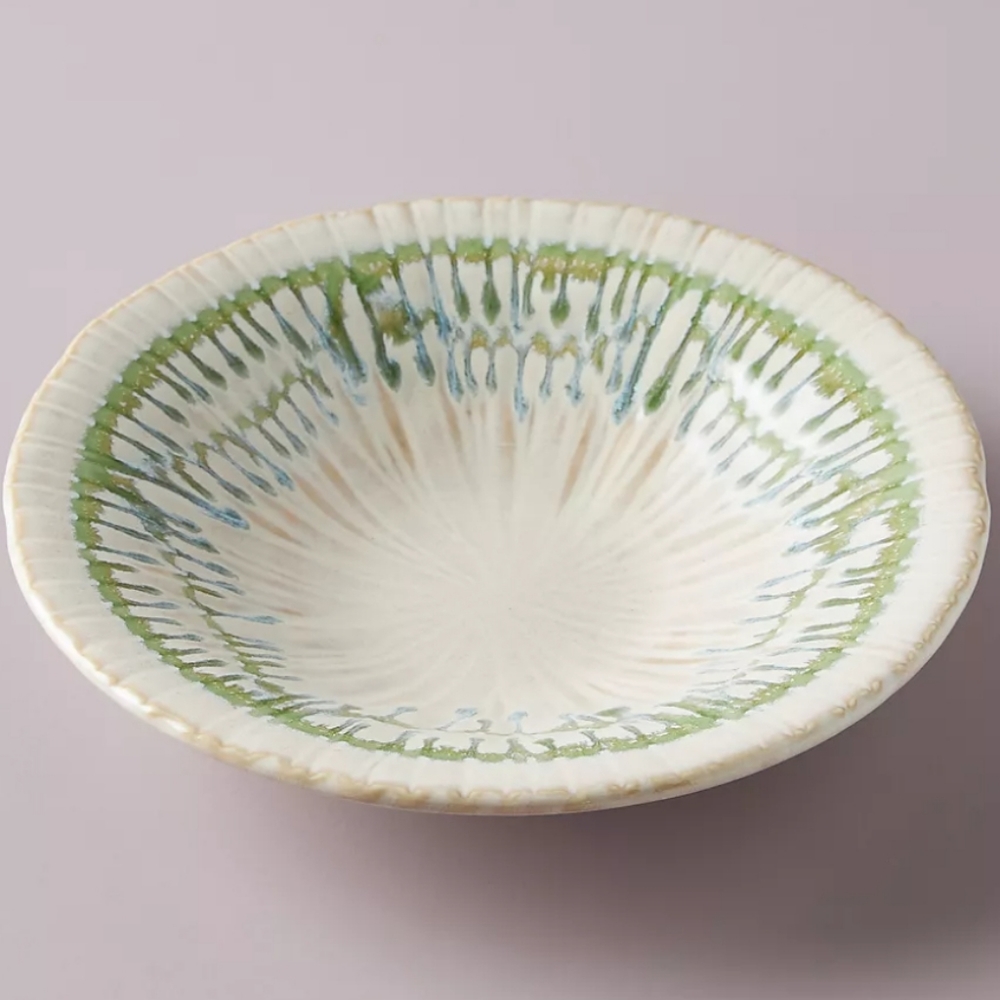 Anthropologie Taka Bowls in green
